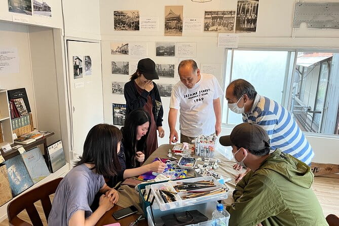 Art Workshop With a Local Painter in a Century-Old Japanese House - Painting Materials and Supplies
