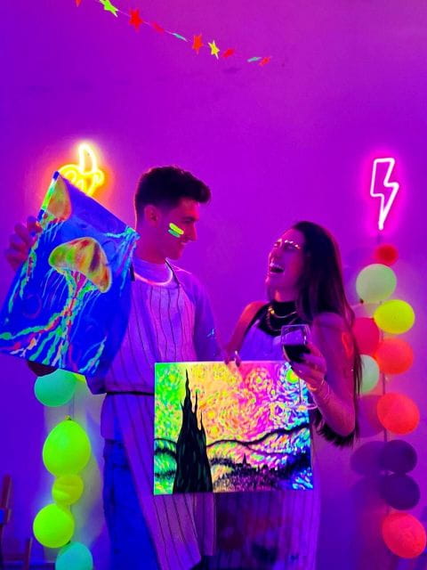 Barcelona: Wine and Van Gogh Paint and Sip Painting Class - Overview of the Class