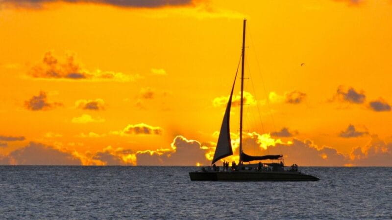 Cambrils: Costa Dorada Sunset Catamaran Cruise With Drinks - Key Points