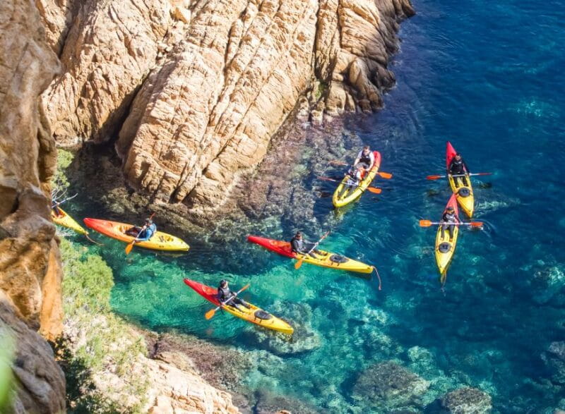Costa Brava: Sea Caves Kayaking and Snorkeling Tour - What to Bring