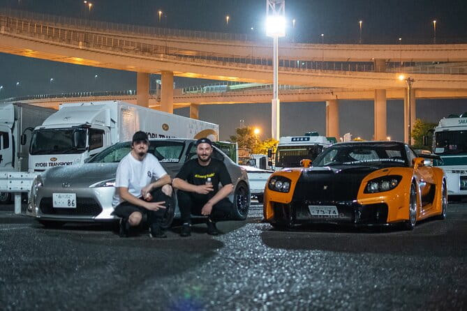 Daikoku PA JDM Car Scene Tour in Tokyo Drift RX7 - Taking in the Tokyo Drift Experience