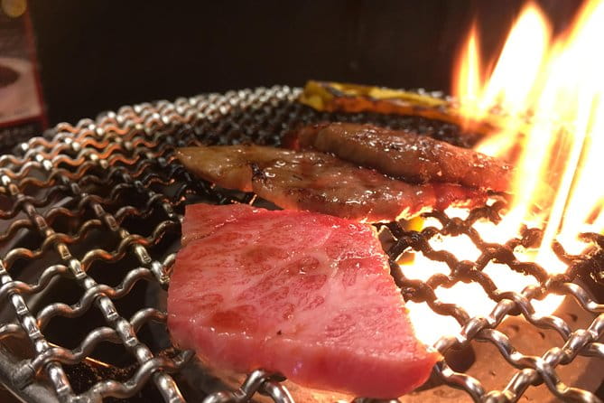 Eat, Drink, Cycle: Osaka Food and Bike Tour - Savoring Grilled Wagyu Beef