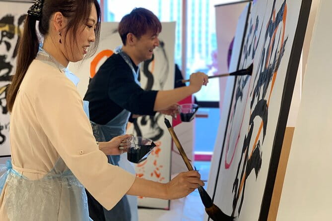 Experience of Large Calligraphy Performance in Asakusa Tokyo - Reflection and Takeaways