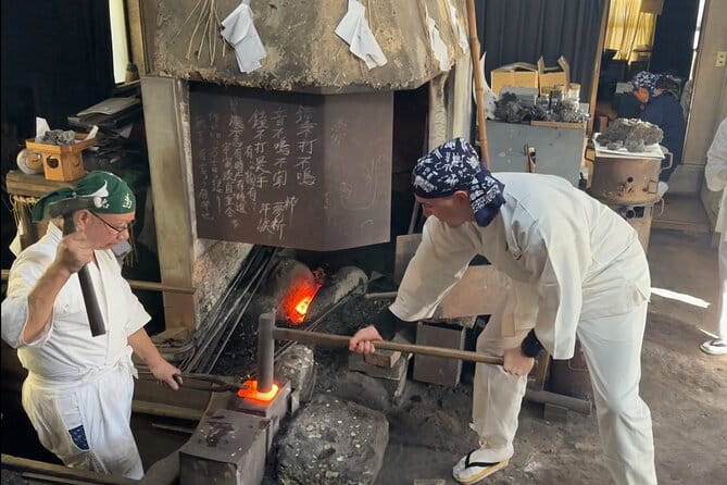 Forge Your Own Knife From Katana-Steel With a Master Swordsmith - The Art of Swordsmithing in Hiroshima