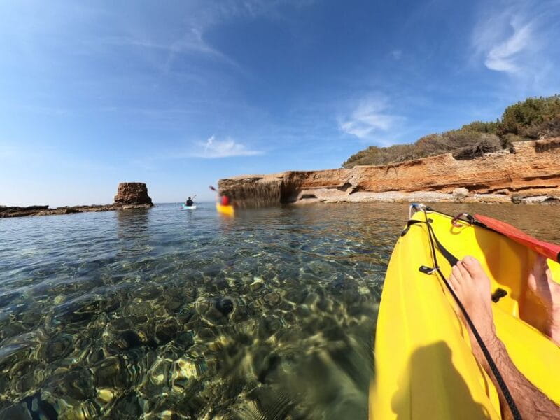 From Inmood Hotel Alcanada. Kayaking Guided Route Island - Key Points