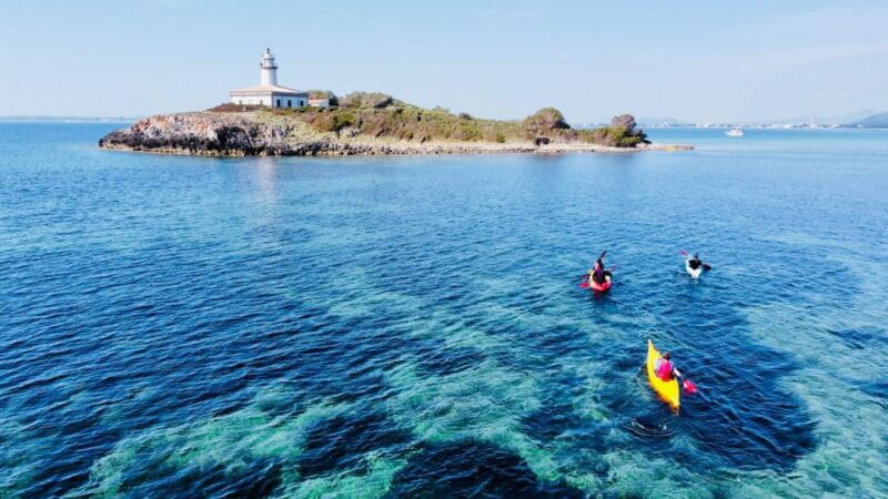 From Inmood Hotel Alcanada. Kayaking Guided Route Island - Activity Overview