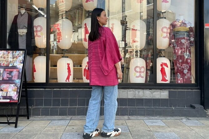 Kimono Rental 1day Plan - Meeting and Pickup Location