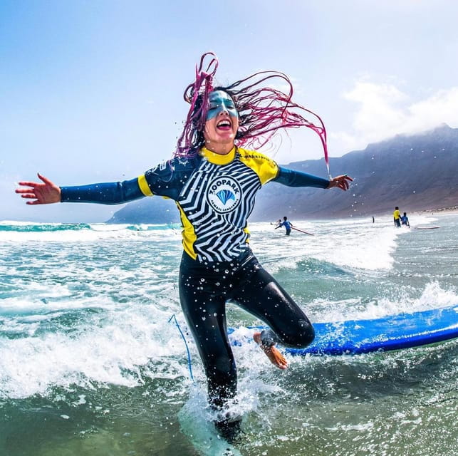 Lanzarote: 2 or 4 Hour Surf Lessons in Famara - Booking and Availability