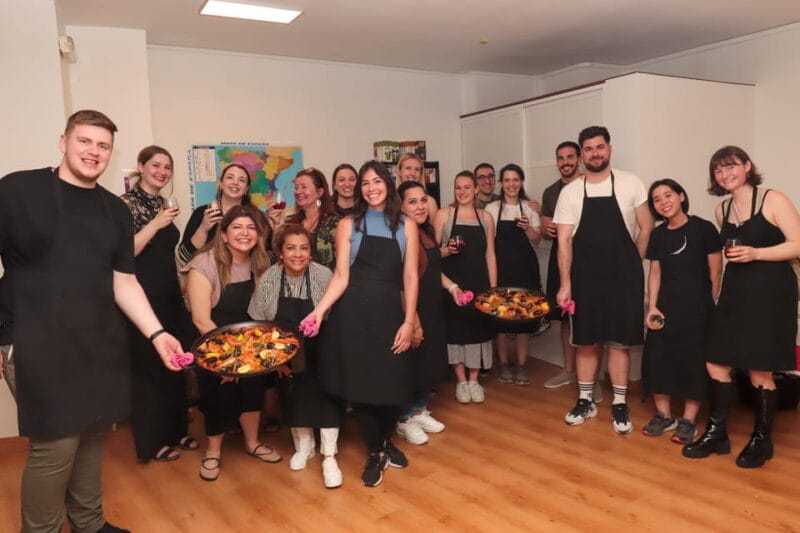 Madrid: Paella and Sangria Workshop in the City Center - Meeting Location