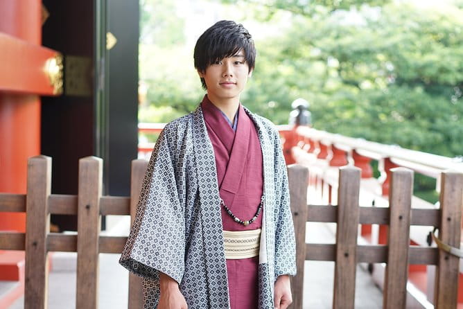 Male Kimono Plan - Overview of the Male Kimono Rental Experience