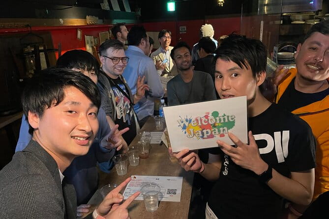 Meet and Fun Chat Osaka Locals With Drink All U Can Party Ticket - Inclusions