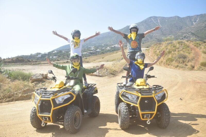 Mijas Mountains 1 Hour Quad Tour (Price for Quad 1-2 Pax) - Key Points