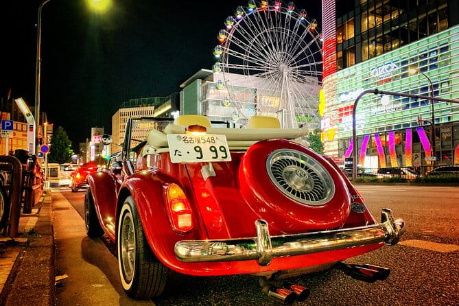 Nagoya Classic Convertible Car Tour - Schedule