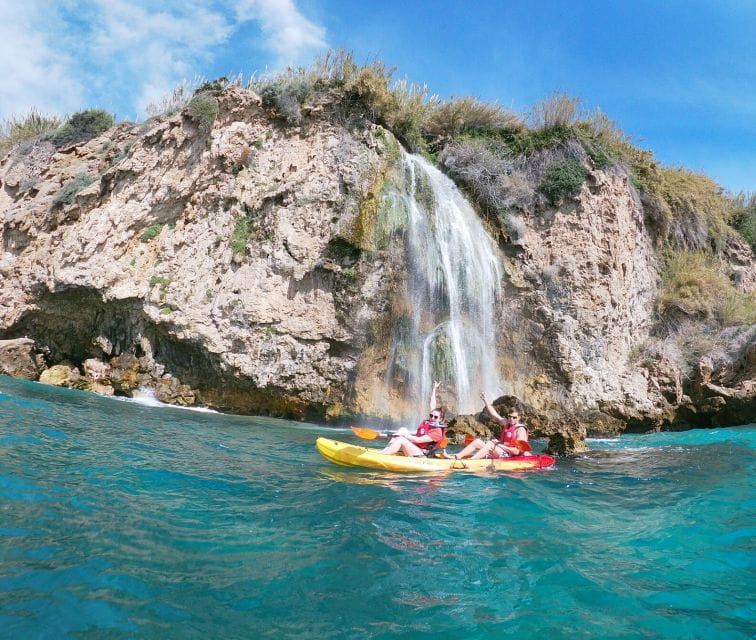 Nerja: Guided Kayak Tour Nerja Cliffs and Maro Waterfall - Tour Overview