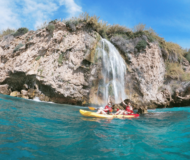 Nerja: Guided Kayak Tour Nerja Cliffs and Maro Waterfall - Inclusions and Exclusions