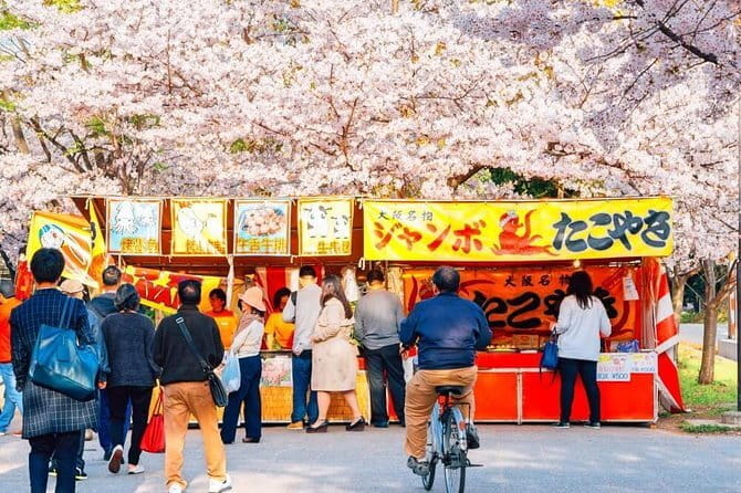 Osaka Spring Daytime (Cherry Blossom) Food Tour - Key Points