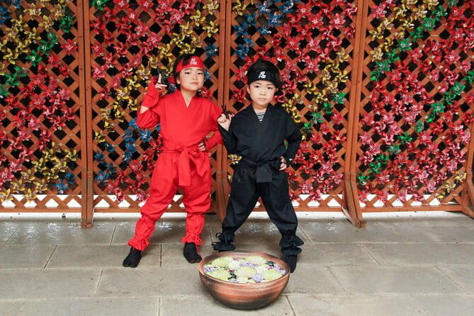 Private Ninja Costumer Photo Shooting in Gyoda Oshi Castle - Key Points