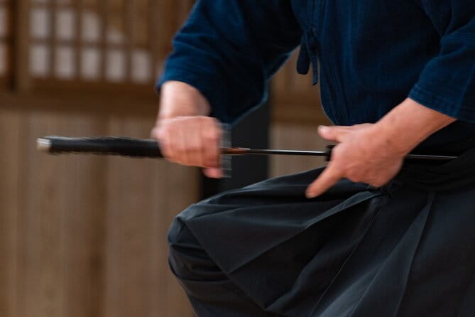 Samurai Sword Training With a 9th-Dan Master in Shinjuku, Tokyo - Experience Overview