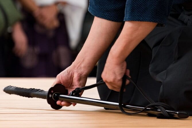 Samurai Sword Training With a 9th-Dan Master in Shinjuku, Tokyo - Samurai Sword Training With the 9th-Dan Master