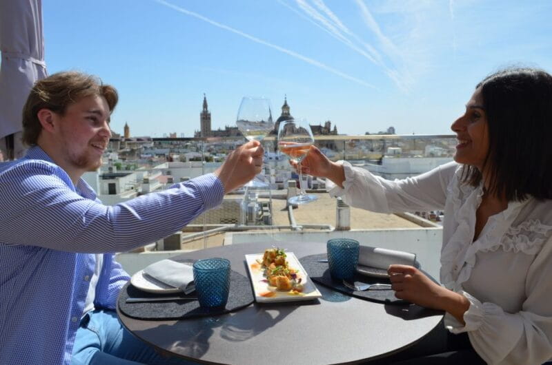 Seville: Cathedral Guided Tour W/ VR City Tour & Roof Lunch - Menu Highlights