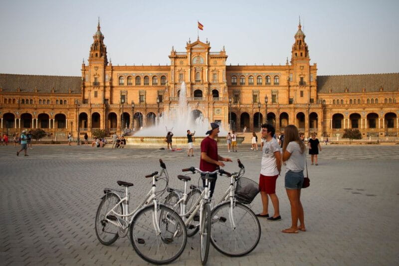 Seville: Guided Sunset Bike Tour - Key Points