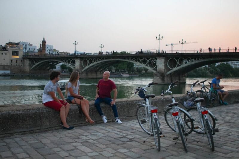 Seville: Guided Sunset Bike Tour - Sunset Views
