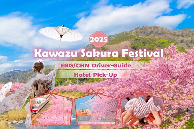 Tokyo Kawazu Sakura Festival With Scenic Train and Pick up - Key Points