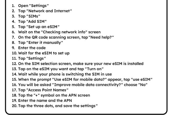 Unlimited Data 5G Esim for Japan - Meeting Logistics for Activation