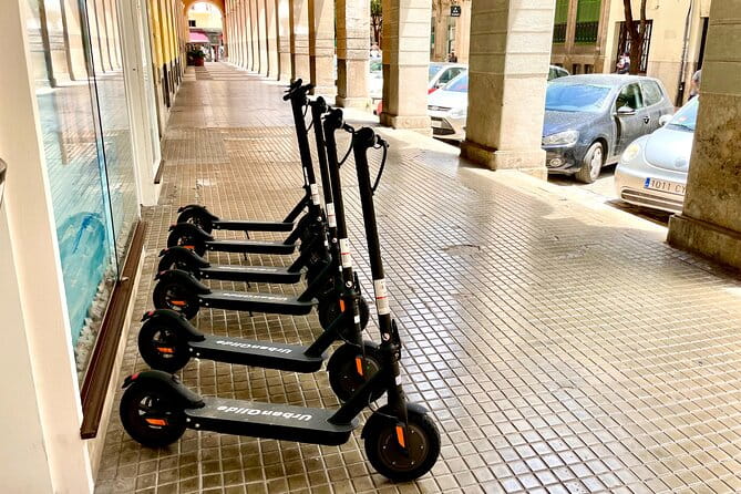 1.5 H Electric Kick-Scooter Tour - Key points / Takeaways