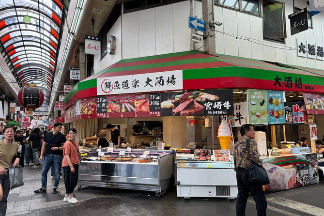 1.5 Hour Food Tour at the Kuromon Market in Osaka - Whats Included in the Tour