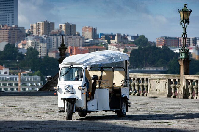 1.5-Hour Private Electric Tuk Tuk Sightseeing Tour Historic Porto - Highlights of the Sightseeing Route