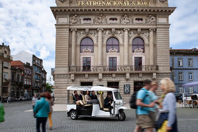 1.5-Hour Private Electric Tuk Tuk Sightseeing Tour Historic Porto - Meeting Point and Pickup