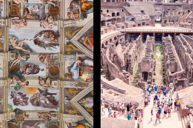 1-Day Rome: Vatican & Colosseum Tour With Transport - Colosseum History and Significance