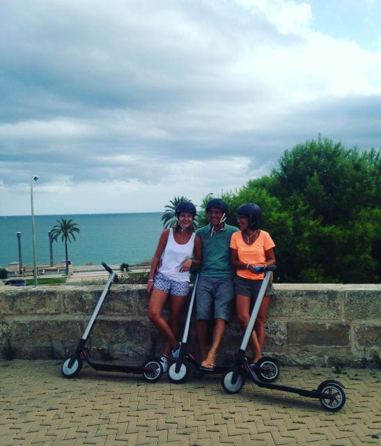 1 Hour Electric Scooter Tour in Palma De Mallorca - Inclusions and Equipment