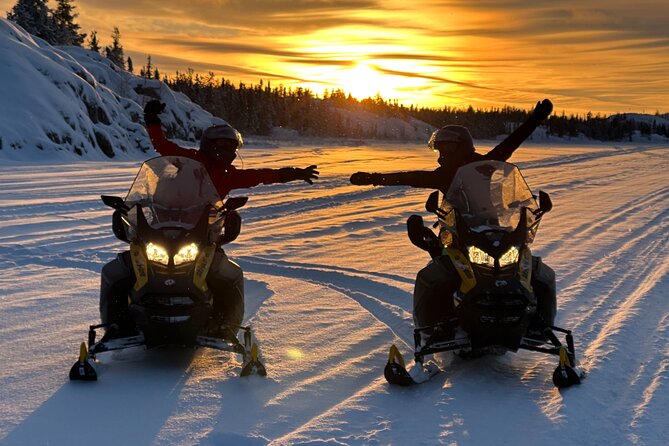1 Hour Private Snowmobile Adventure in Yellowknife - Key Points