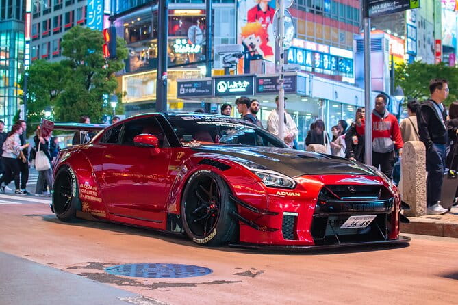1 Hour Tokyo Tour in Liberty Walk Nissan GTR - Flexible Booking and Cancellation Policies