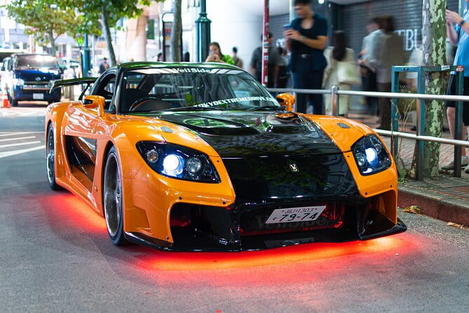 1-Hour Tokyo Tour in Tokyo Drift Mazda RX7 - The RX7 and Driving Experience