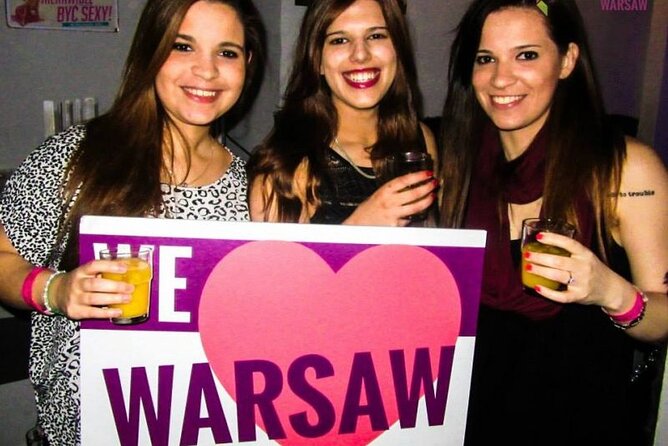 #1 Pub Crawl Warsaw With Premium Open Bar - Complimentary Drinks and Discounts