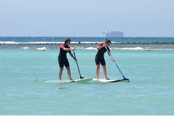 1,5-Hour Beginners Stand Up Paddle Course in Caleta de Fuste - What to expect during your SUP lesson