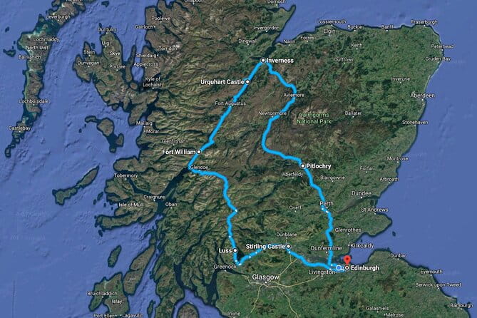 2 Days on the Loch Ness Canal of Caledonia and the Highlands - Loch Lomond and the Trossachs