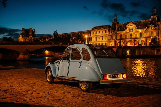 2-hour Private Night Ride in a Citroën 2CV in Paris - Key points / Takeaways