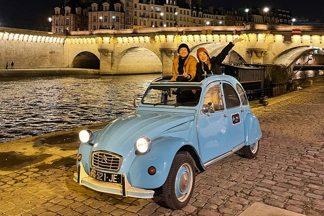 2-hour Private Night Ride in a Citroën 2CV in Paris - FAQ