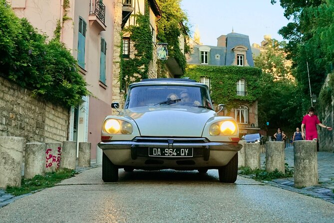 2 Hours Paris Private Tour in Vintage Citroën DS With Open Roof - Pickup and Dropoff