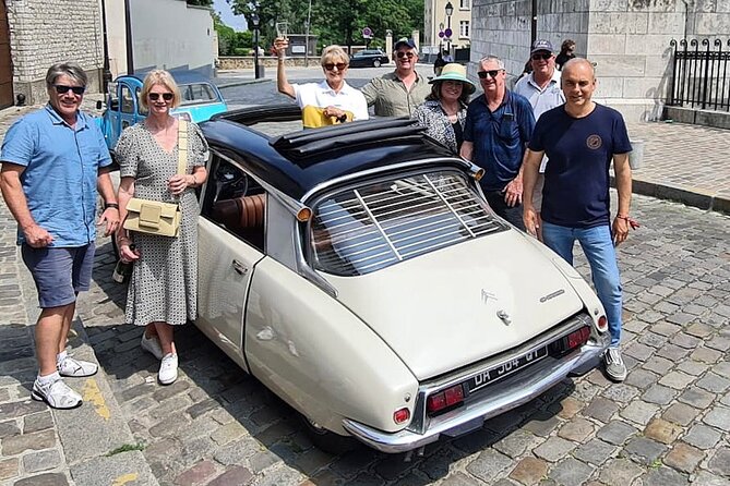 2 Hours Paris Private Tour in Vintage Citroën DS With Open Roof - Additional Information