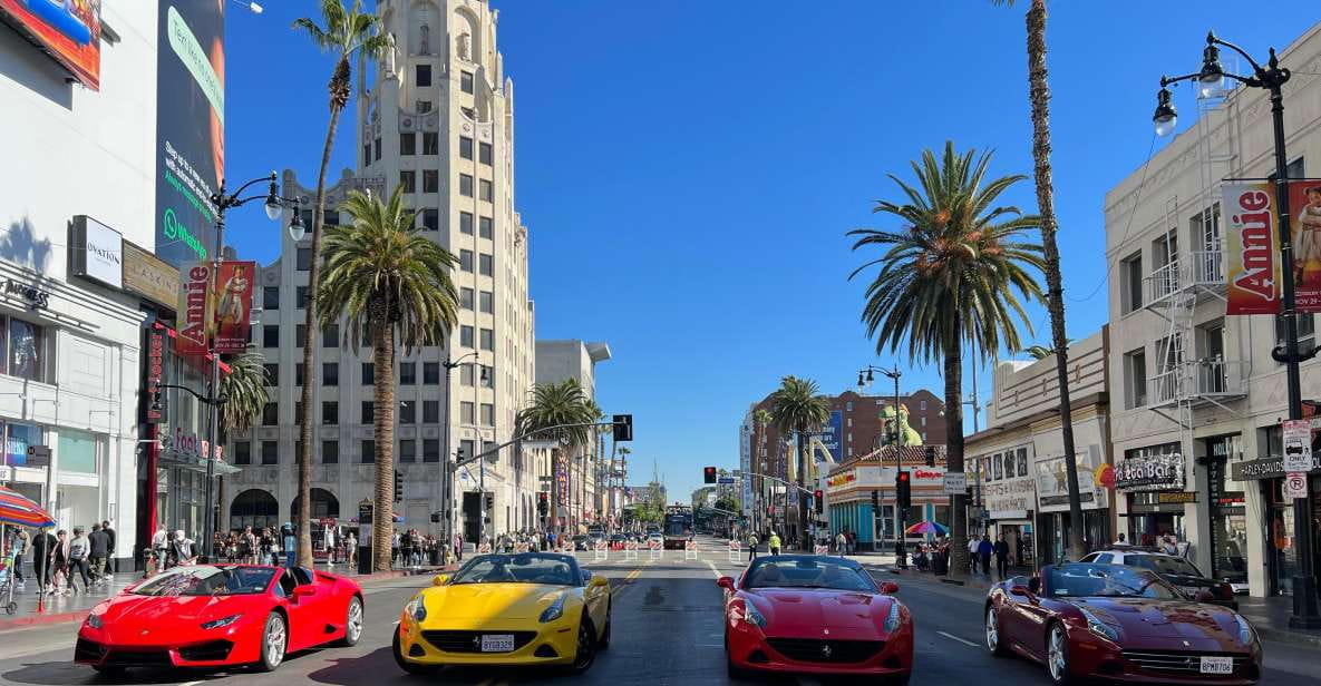 20 Min Lamborghini Driving Tour in Hollywood - Private Professional Guide Accompaniment