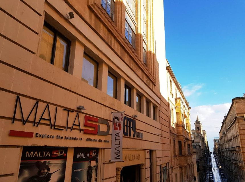20-Minute Audio-Visual Show + Optional Valletta Audio Guide - Key Points