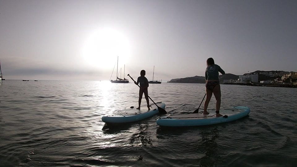 2h Sunset Paddle Board Session in Gran Canaria - Sunset Views and Paddling