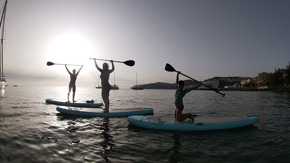 2h Sunset Paddle Board Session in Gran Canaria - Equipment Provided