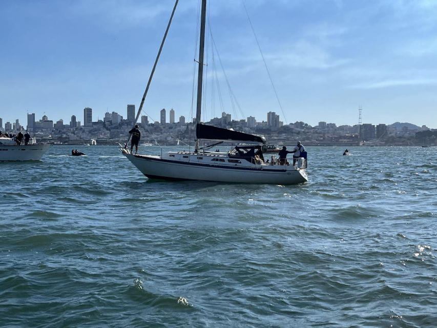 2hr - INTERACTIVE Sailing Experience on San Francisco Bay - Inclusions and Provisions