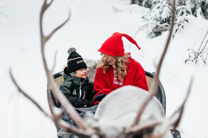 2km Sleigh Ride & Feeding Experience at Traditional Reindeer Farm - Entering the Lapland Winter Wonderland